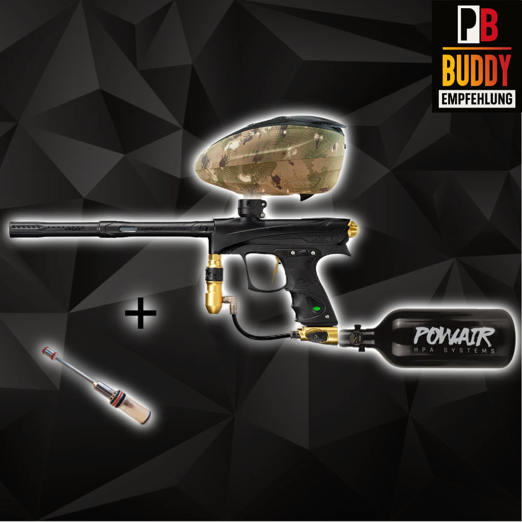 Dye Rize CZR+ Paintball Markierer Sparpaket inkl. Export Bolt