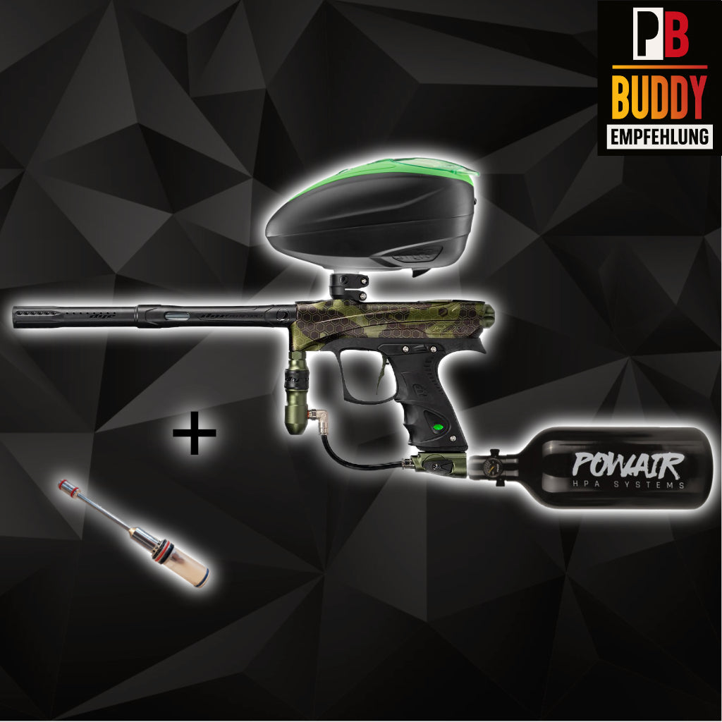 Dye Rize CZR+ Paintball Markierer Sparpaket inkl. Export Bolt