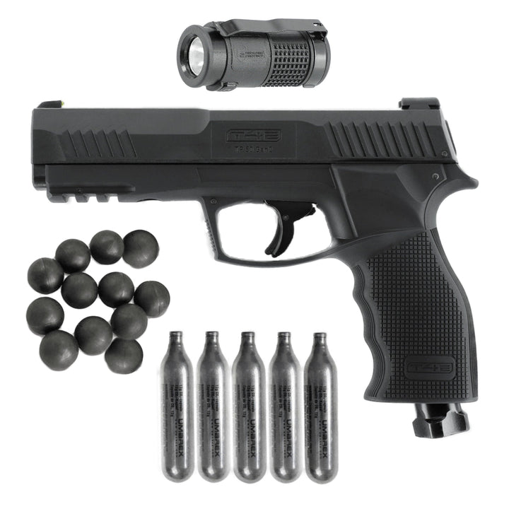 All inklusiv Home Defense Set Pistole Rubberballs - Schwarz - Paintball Buddy