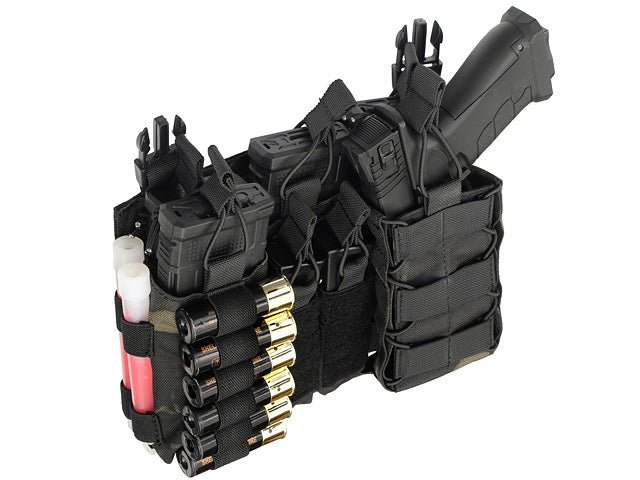 Buckle up Multi Mission Front Panel - Multicam Black - Paintball Buddy