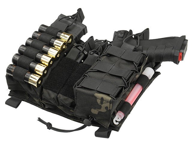 Buckle up Multi Mission Front Panel - Multicam Black - Paintball Buddy