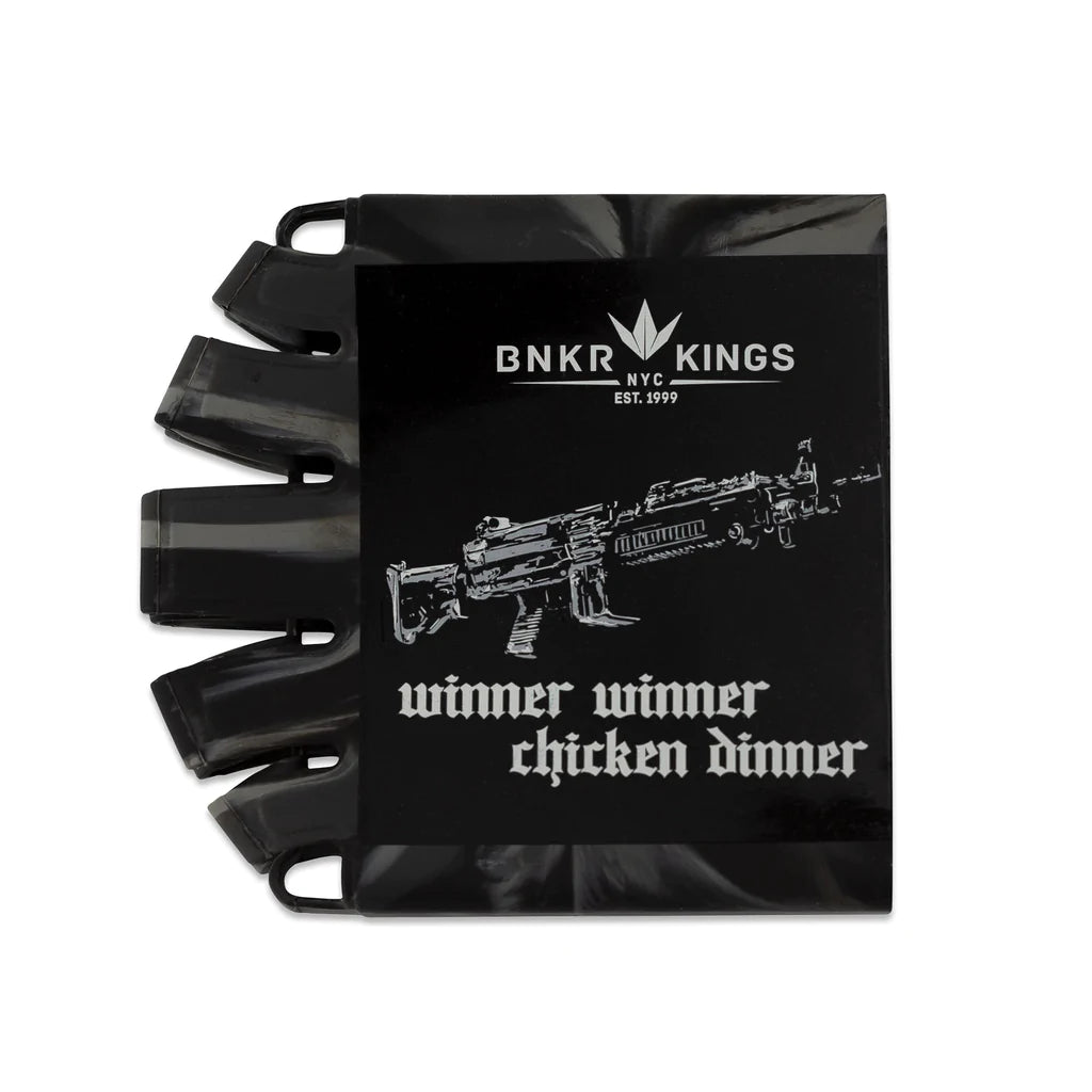 Bunkerkings Knuckle B Tank Cover - Winner Winner Black - Paintball Buddy