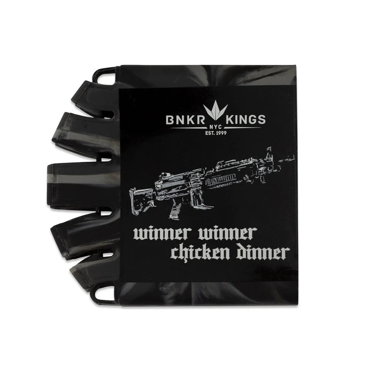Bunkerkings Knuckle B Tank Cover - Winner Winner Black - Paintball Buddy