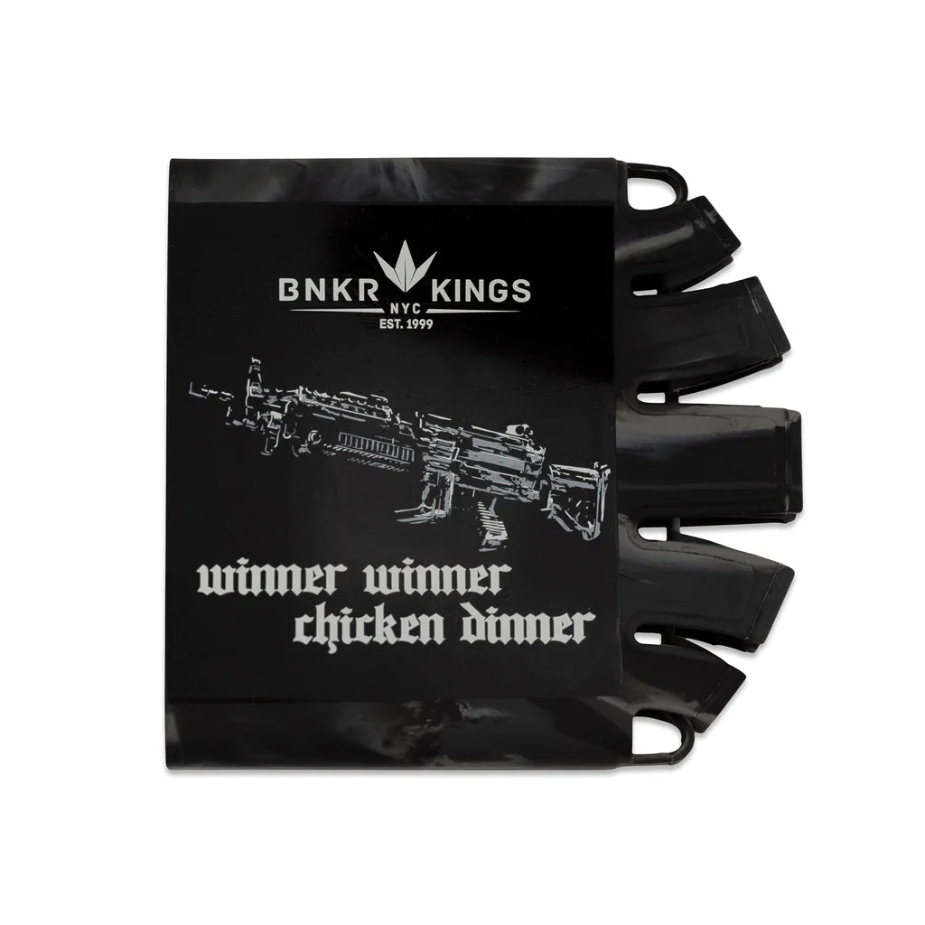 Bunkerkings Knuckle B Tank Cover - Winner Winner Black - Paintball Buddy