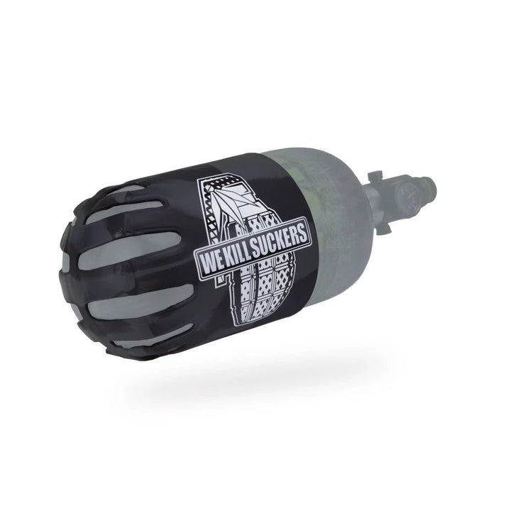 Bunkerkings Knuckle B Tank Cover - Wks Grenade Black - Paintball Buddy