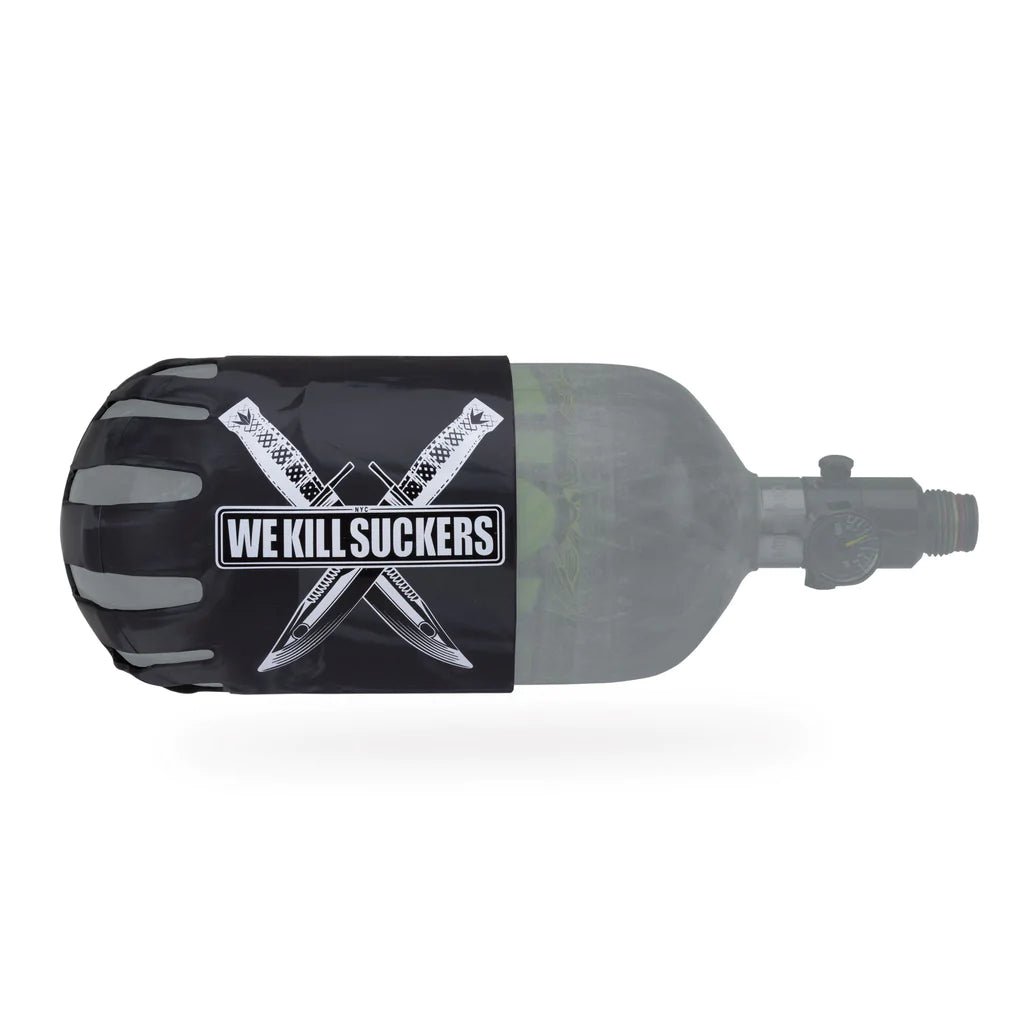 Bunkerkings Knuckle B Tank Cover - Wks Knife Black - Paintball Buddy