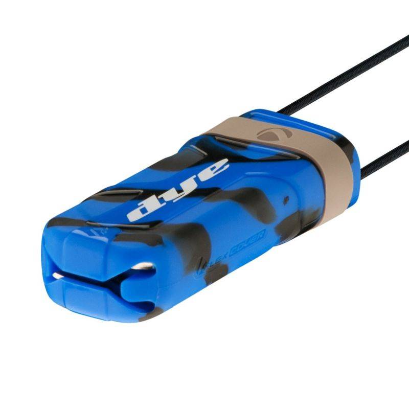 Dye Barrel Sock Flex TWST - Blau, Schwarz - Paintball Buddy
