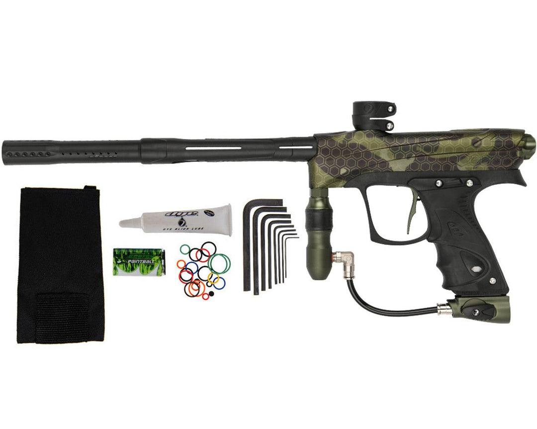 Dye Rize CZR + Paintball Markierer - PGA Hypercam Olive - Paintball Buddy