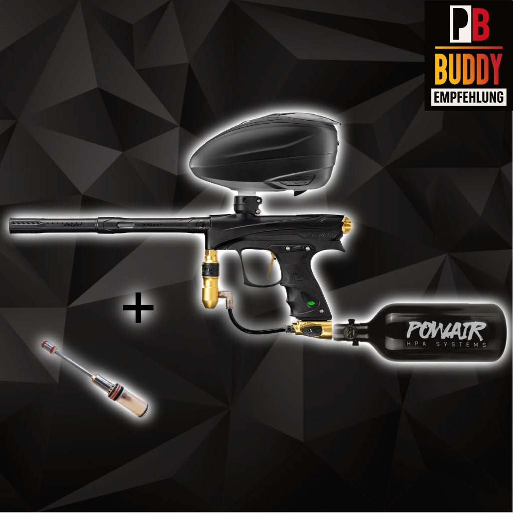 Dye Rize CZR+ Paintball Markierer Sparpaket inkl. Export Bolt - Paintball Buddy