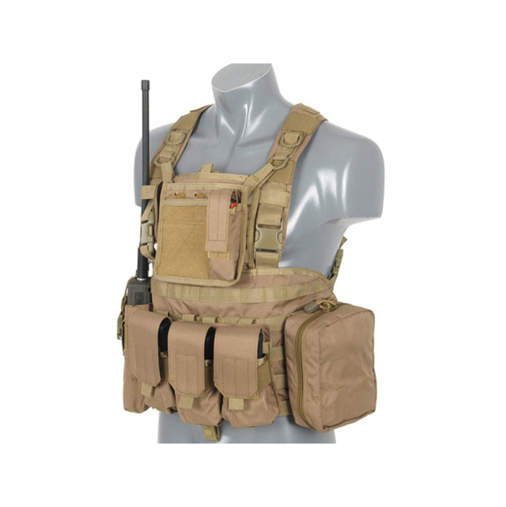 Force Recon Chest Rig - Coyote - Paintball Buddy