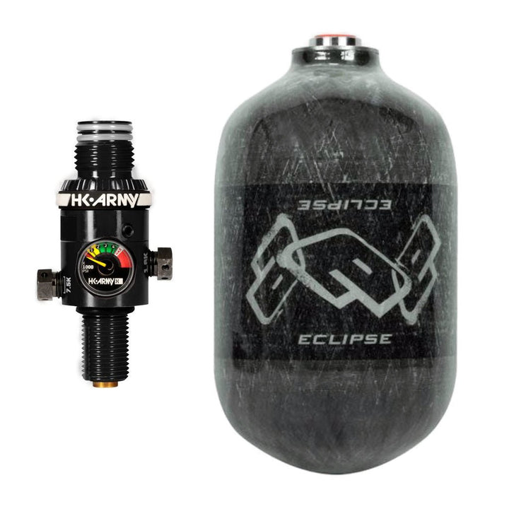 Planet Eclipse HP System 1,1 Liter 300 Bar inkl. HK Army P8 Regulator - Paintball Buddy