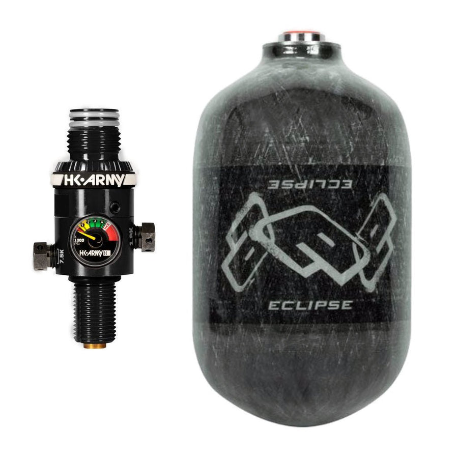 Planet Eclipse HP System 1,1 Liter 300 Bar inkl. HK Army P8 Regulator - Paintball Buddy
