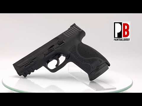 Smith & Wesson M&P9 T4E marker savings package including 10x Co2 and 500 New Legion paintballs