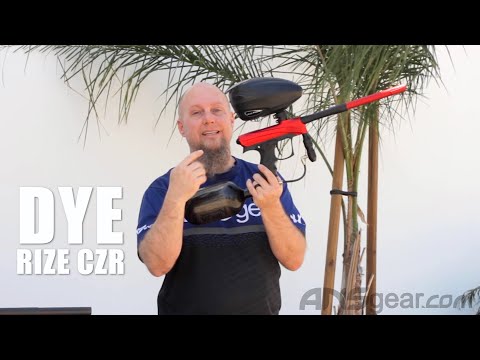 Dye Rize CZR Paintball Markers - Black, Green