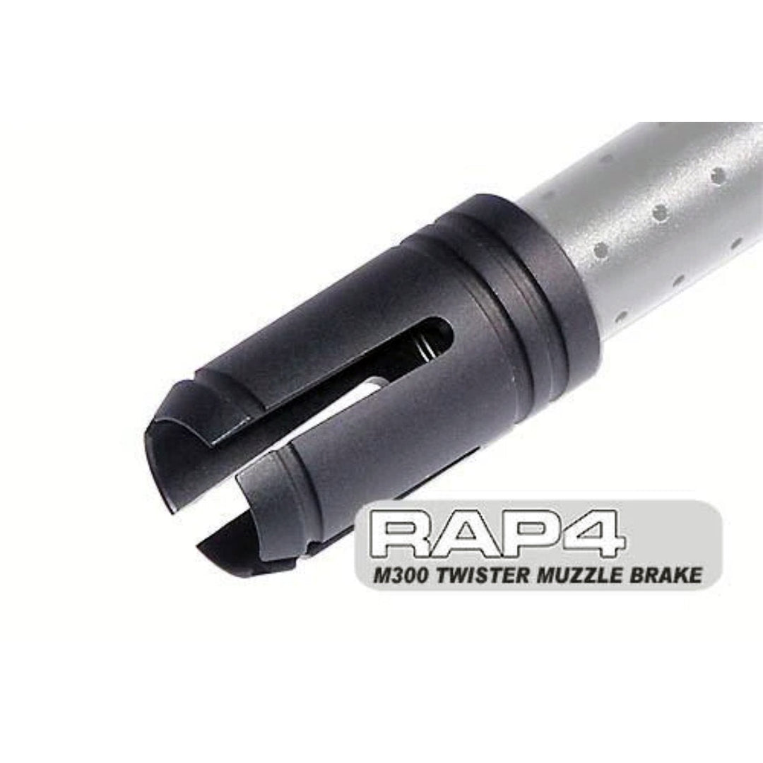 Rap4 M300 Twister Muzzle Brake - 22mm Gewinde - Paintball Buddy