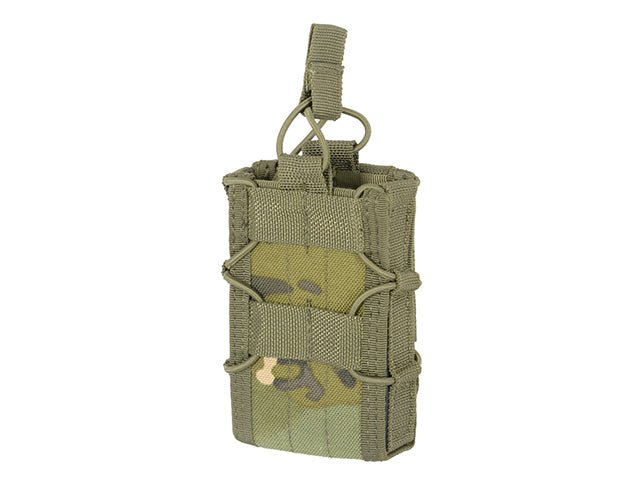 Single Rifle Molle Speed Mag Pouch - Muticam Tropic - Paintball Buddy