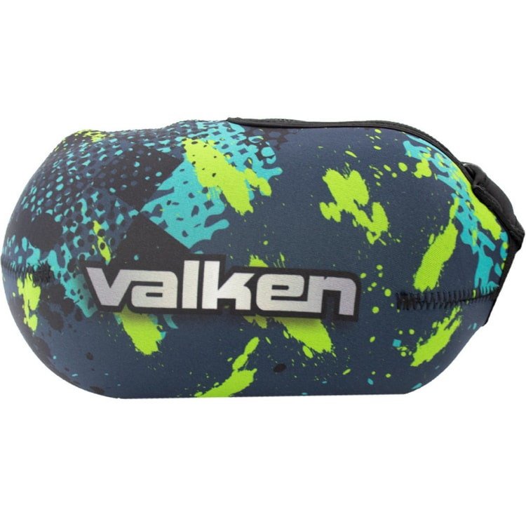 Valken Fate GFX Bottle Cover 45/68ci (Green Abstract) - Paintball Buddy