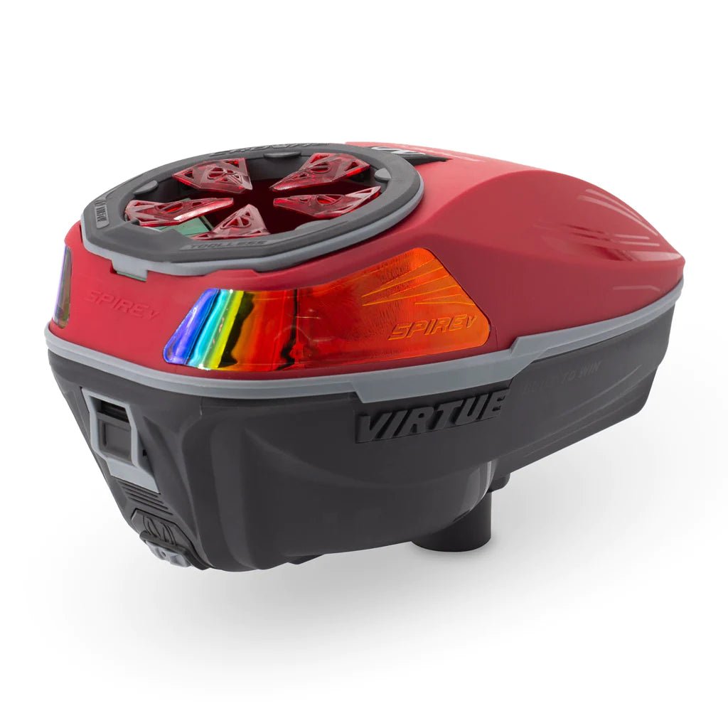 Virtue Spire V Hopper/Loader - Red Storm - Paintball Buddy