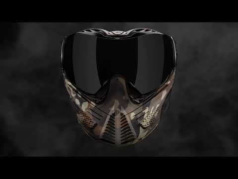 Push Unite Paintball Mask - LE German Flecktarn