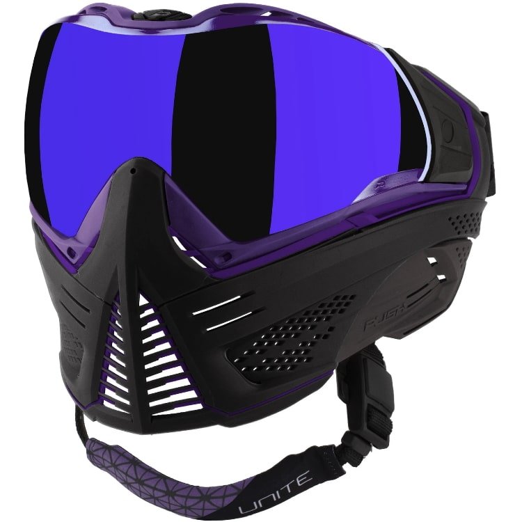 Push Unite Paintball Maske - Lila, Schwarz - Paintball Buddy