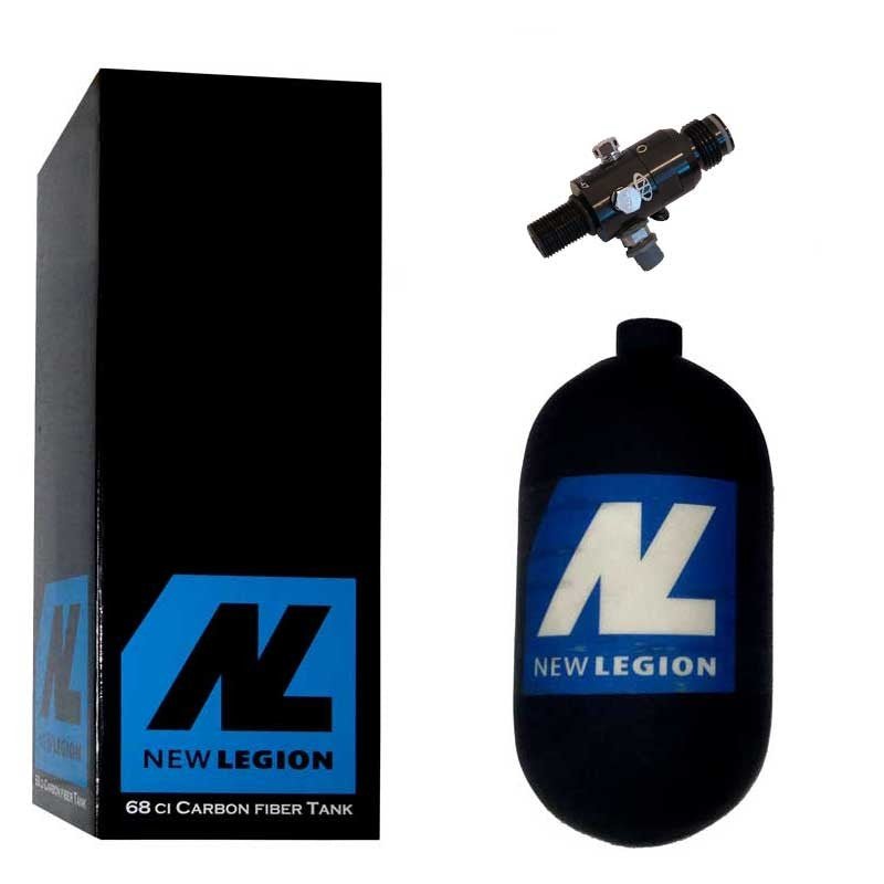 1,1 Liter 300 Bar New Legion Dwarf Composite HP System - Paintball Buddy