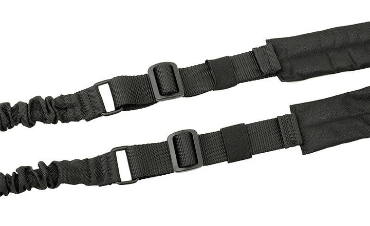 2 Punkt Trageriemen gepolstert - Schwarz - Paintball Buddy