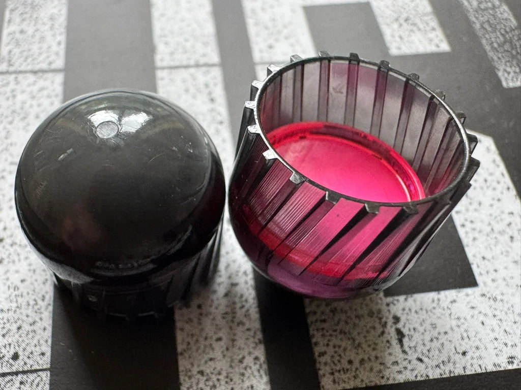 HS Projectiles Paintball Scharfschützen Munition 200er Beutel oder 600we Karton – Schwarz/Pink
