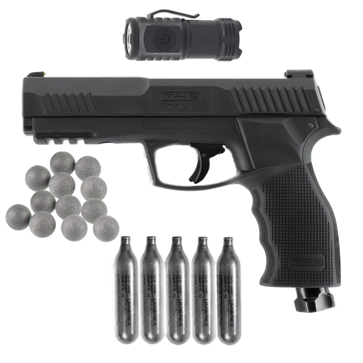 All inklusiv Home Defense Set Pistole Rubber-Stahl - Schwarz