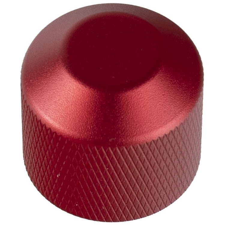 Alu Ventilschutzkappe für HP & Co2 Flaschen - Rot
