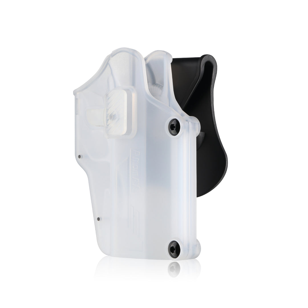 Amomax Per Fit Multi Holster for 80 Pistols - Frosted Clear