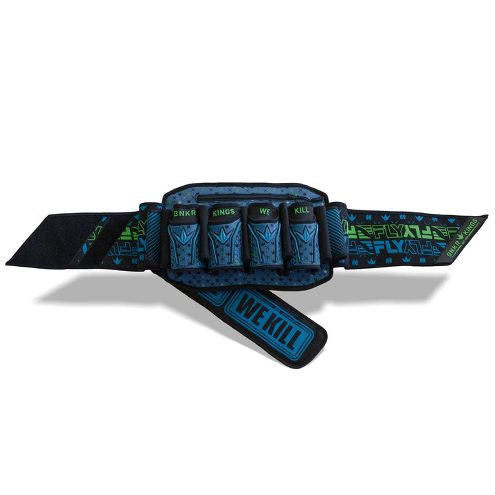 Bunkerkings Fly2 Pack Paintball Battlepack (4+7) - Royal Teal