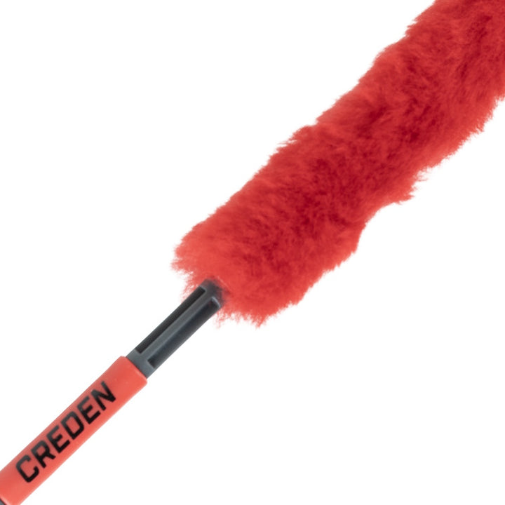 Faltbarer Paintball Laufreiniger Pro Swab mit Gummilippe - Rot