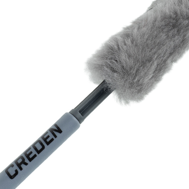 Creden Faltbarer Paintball Laufreiniger Pro Swab mit Gummilippe - Grau