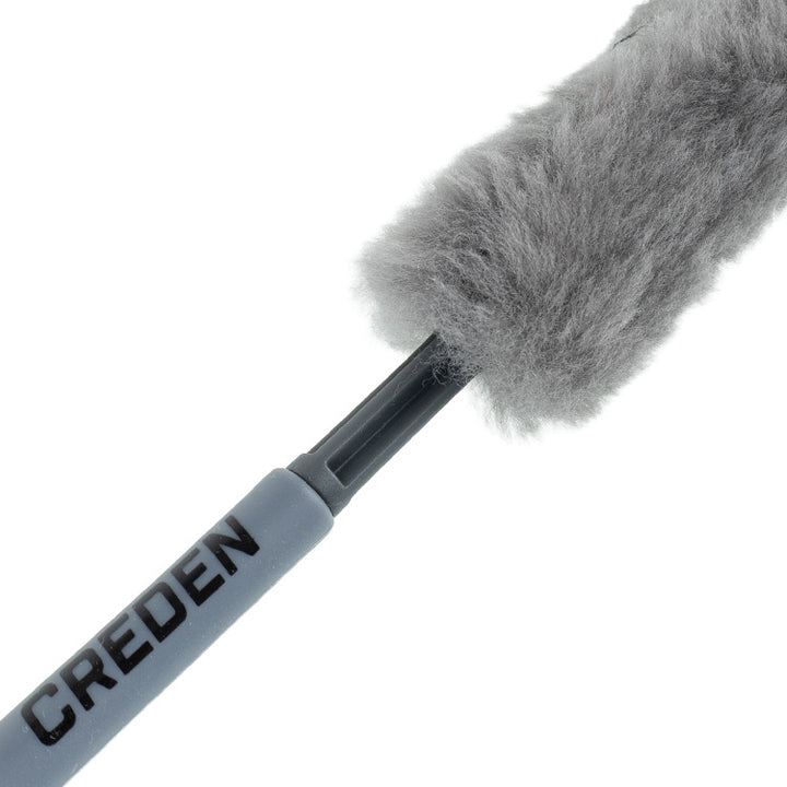 Creden Faltbarer Paintball Laufreiniger Pro Swab mit Gummilippe - Grau