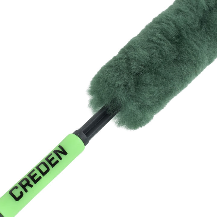 Creden Faltbarer Paintball Laufreiniger Pro Swab mit Gummilippe - Grün