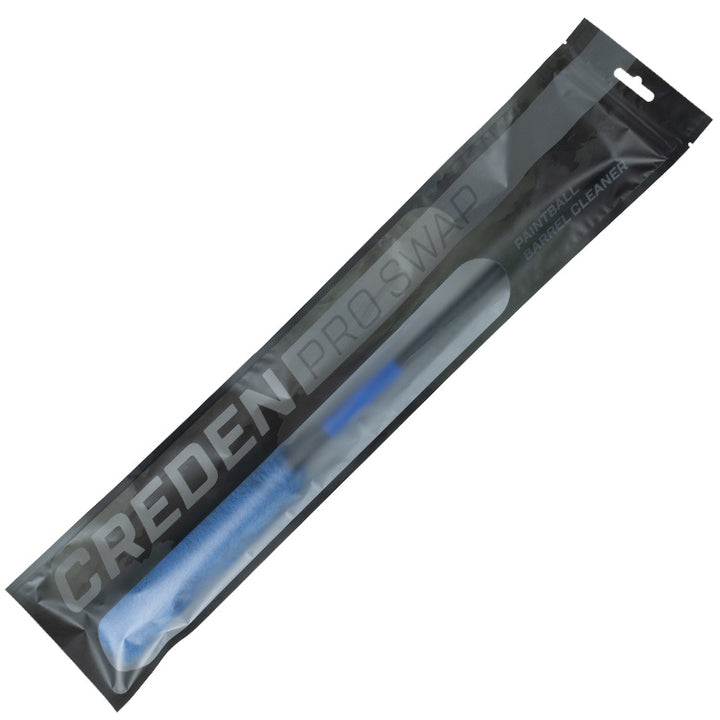 Creden Faltbarer Paintball Laufreiniger Pro Swab mit Gummilippe - Blau