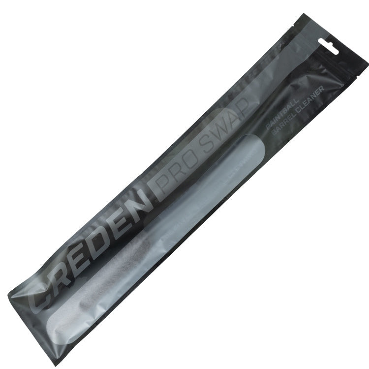 Creden Faltbarer Paintball Laufreiniger Pro Swab mit Gummilippe - Grau