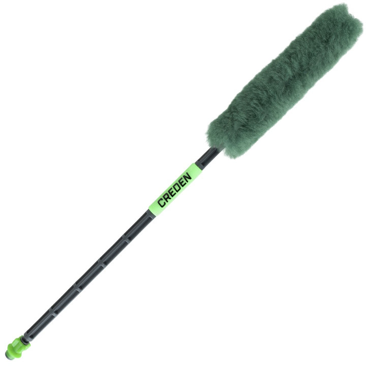 Creden Faltbarer Paintball Laufreiniger Pro Swab mit Gummilippe - Grün
