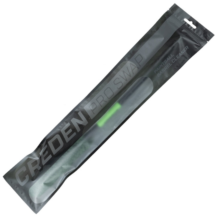 Creden Faltbarer Paintball Laufreiniger Pro Swab mit Gummilippe - Grün