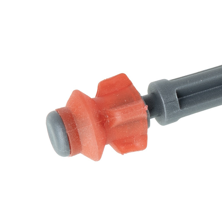 Faltbarer Paintball Laufreiniger Pro Swab mit Gummilippe - Rot