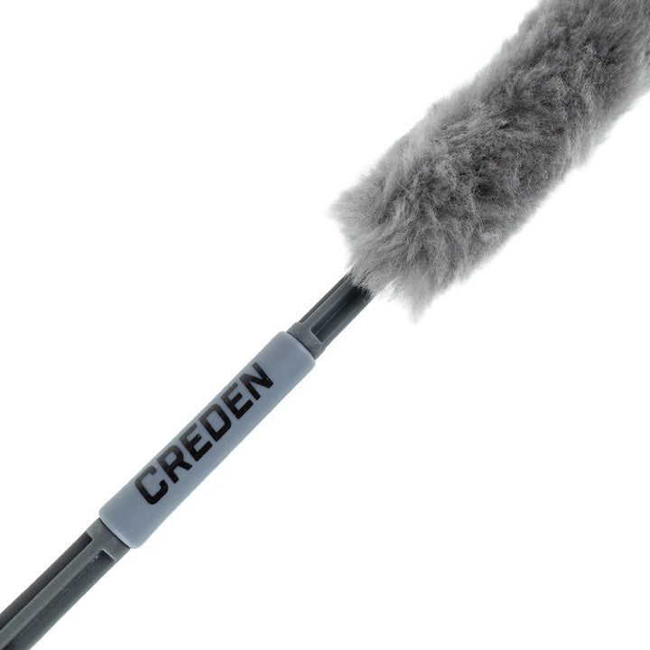 Creden Faltbarer Paintball Laufreiniger Pro Swab XL mit Gummilippe - Grau