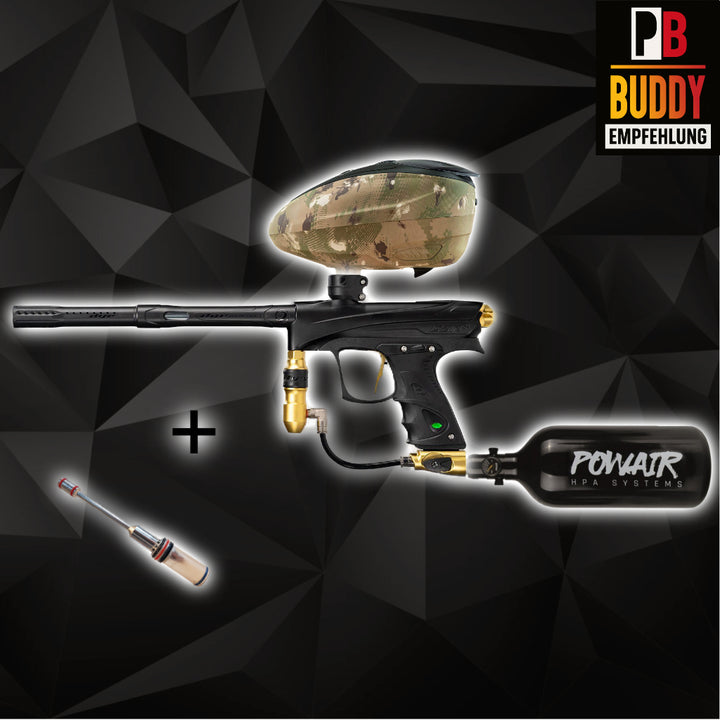 Dye Rize CZR+ Paintball Markierer Sparpaket inkl. Export Bolt