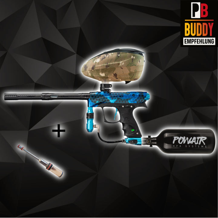 Dye Rize CZR+ Paintball Markierer Sparpaket inkl. Export Bolt
