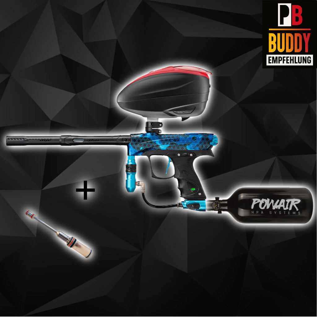 Dye Rize CZR+ Paintball Markierer Sparpaket inkl. Export Bolt