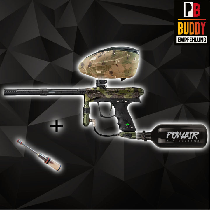 Dye Rize CZR+ Paintball Markierer Sparpaket inkl. Export Bolt