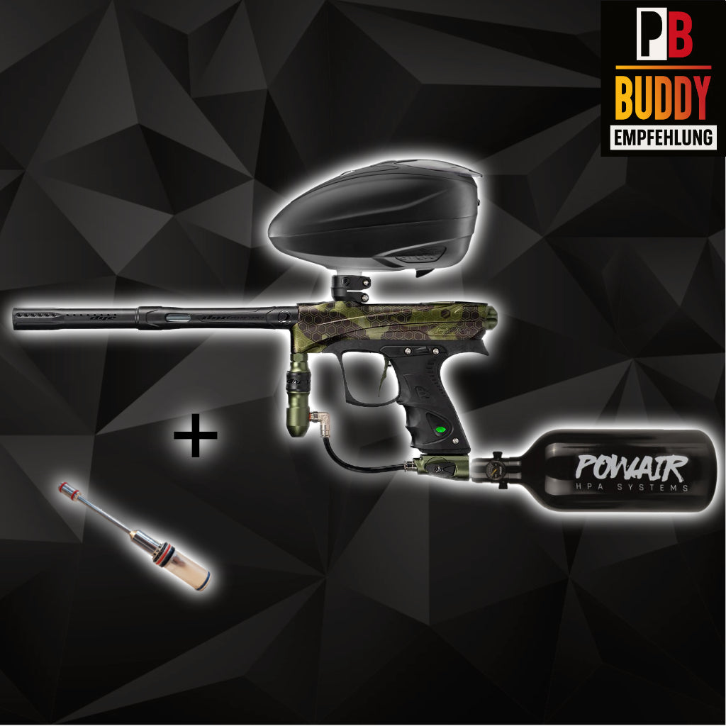 Dye Rize CZR+ Paintball Markierer Sparpaket inkl. Export Bolt