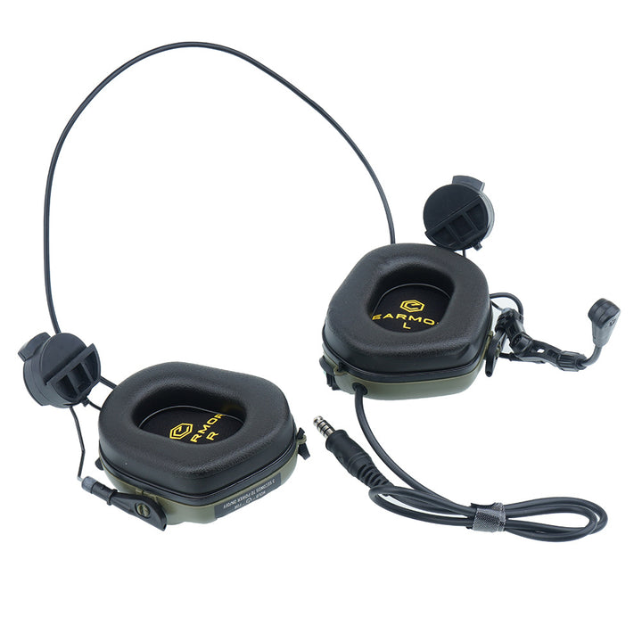 Earmor M32H Active Tactical Headset for Fast Helm - Olive