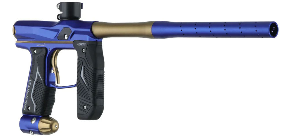 Empire Axe 2.0 E-Pneumatischer Paintball Markierer - Leicht, Schnell, Präzise, Staubblau/Bronzefarben