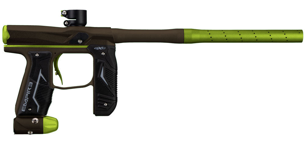 Empire Axe 2.0 E-Pneumatischer Paintball Markierer: Leicht, Schnell, Präzise (Staubbraun/Staubgrün)