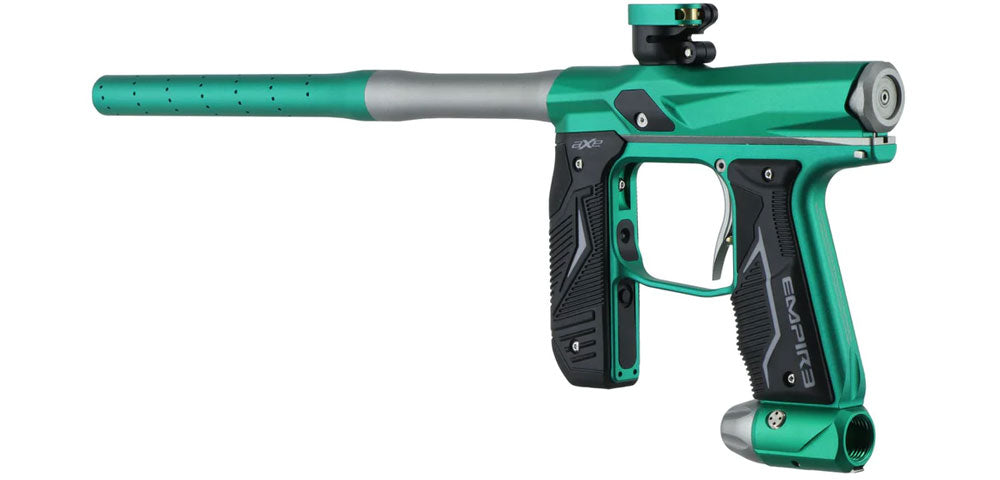 Empire Axe 2.0 Paintball Markierer: Präzision, Leistung, Leichtigkeit in Dust Mint/Grey